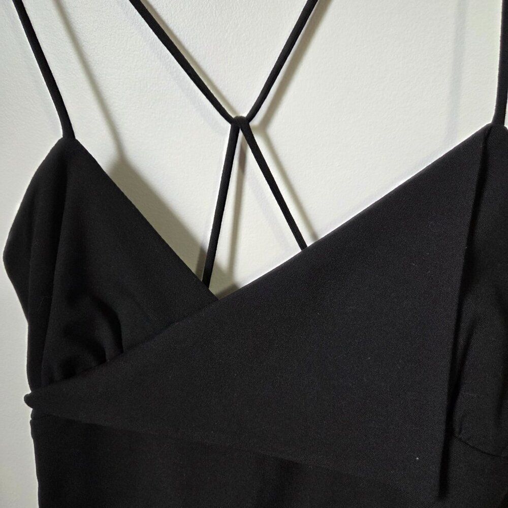 NWT ZARA LITTLE BLACK DRESS STRAPPY BACK SIZE M - Picture 5 of 16